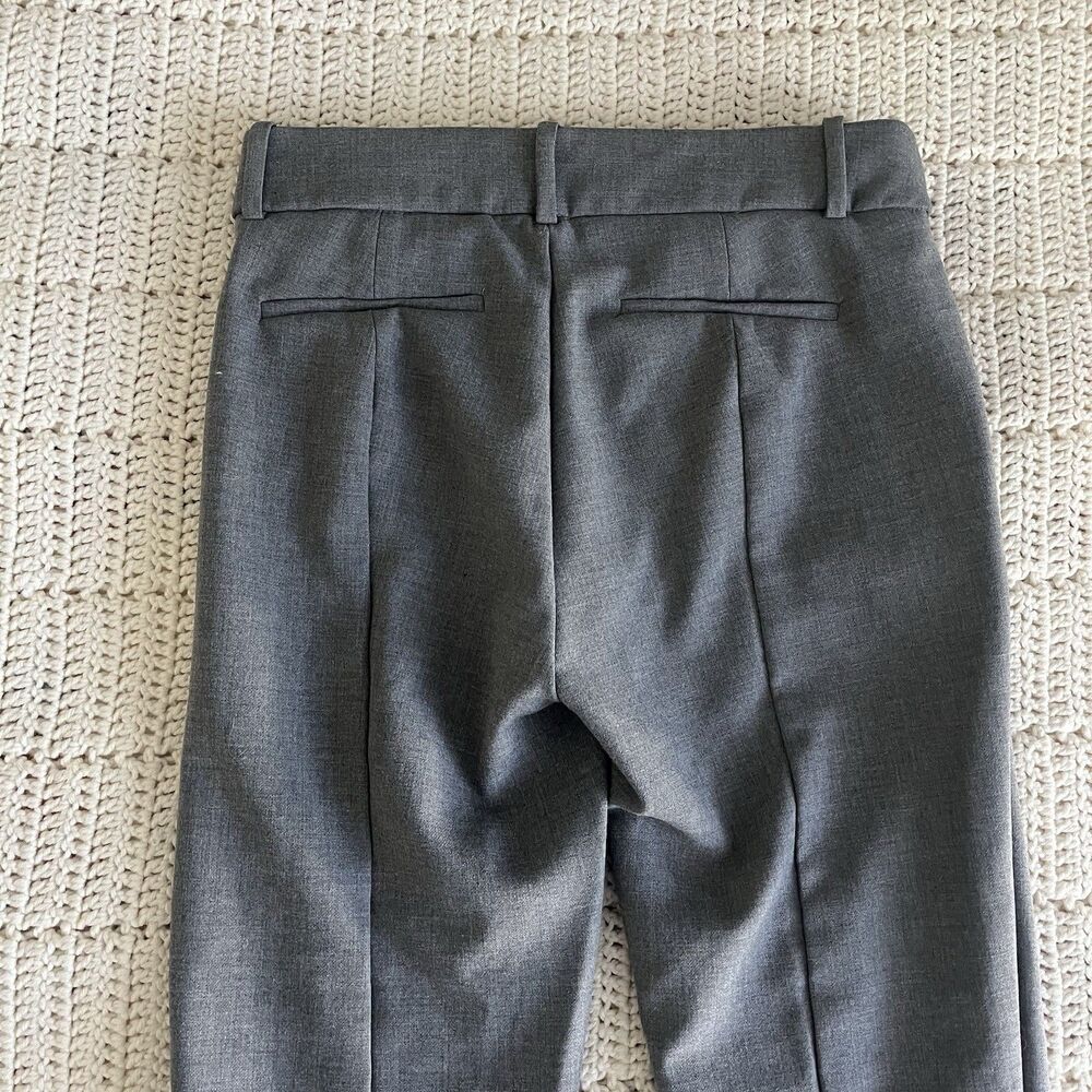 J. Crew Cameron Women's Trouser Dress Pants Four-Season Stretch in Gray Size 4T - Picture 7 of 8